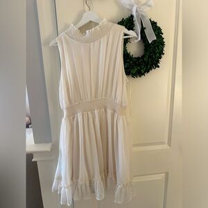 Cream altar’s state dress